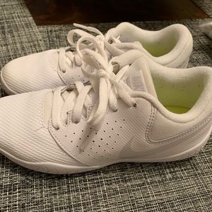 Girls size 1 cheer shoes